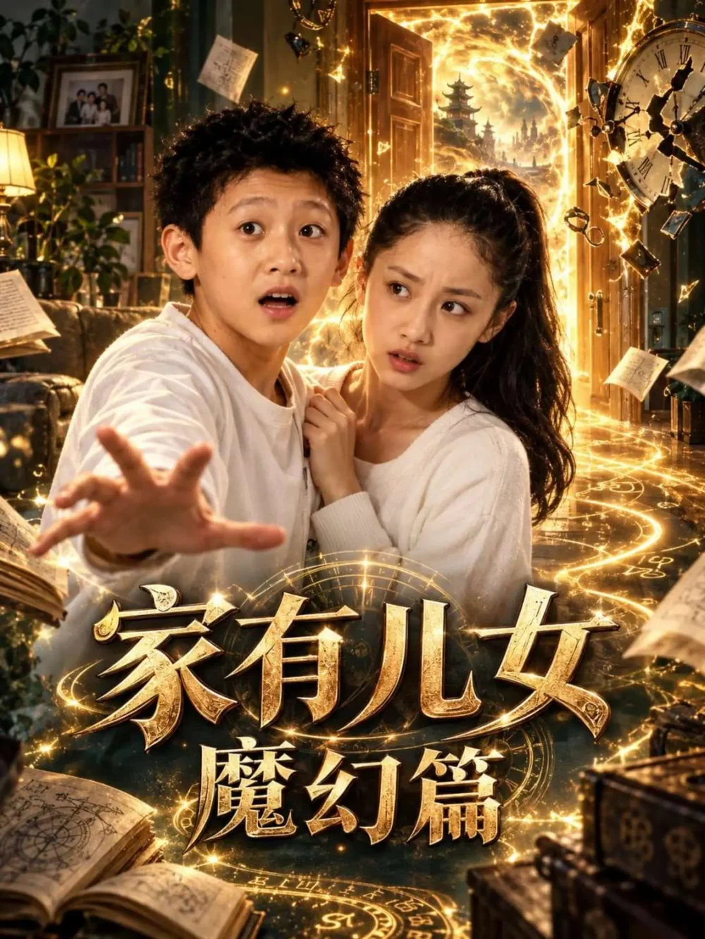 竖版海报：家有儿女魔幻篇
